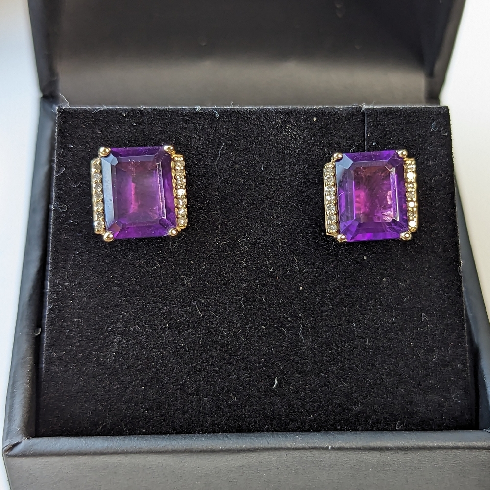 Amethyst Earrings